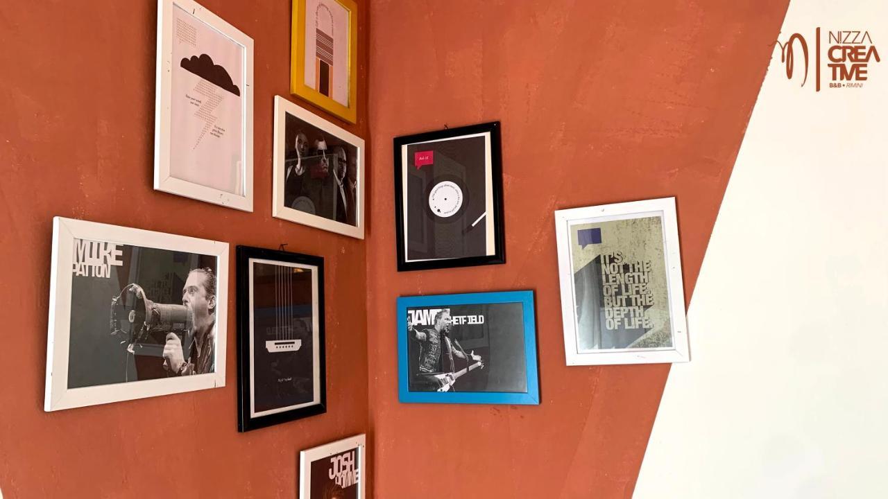 Hotel Nizza Creative Hotel Rimini Luaran gambar
